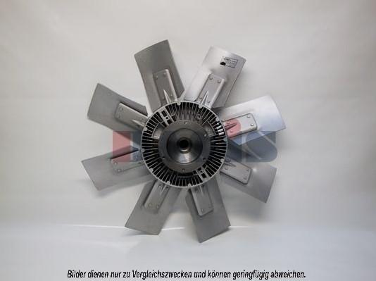 AKS Dasis 278010N - Ventilator, radiator aaoparts.ro