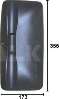 Alkar 9401005 - Oglinda exterioara, cabina aaoparts.ro
