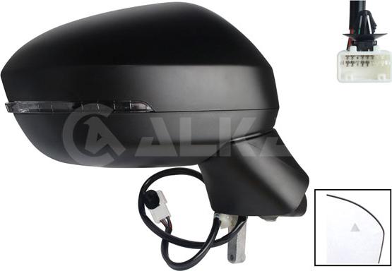 Alkar 9040663 - Oglinda exterioara aaoparts.ro
