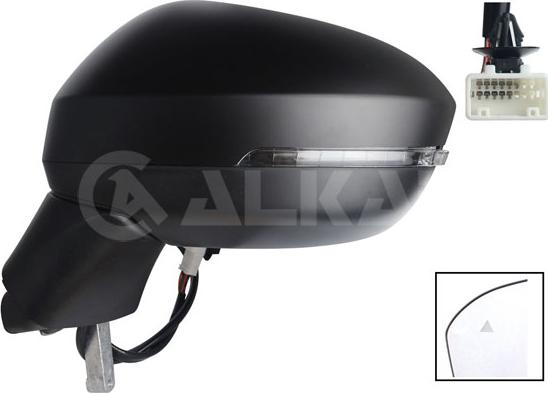 Alkar 9043663 - Oglinda exterioara aaoparts.ro