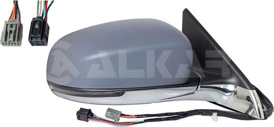 Alkar 9060828 - Oglinda exterioara aaoparts.ro