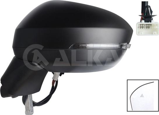 Alkar 9039663 - Oglinda exterioara aaoparts.ro