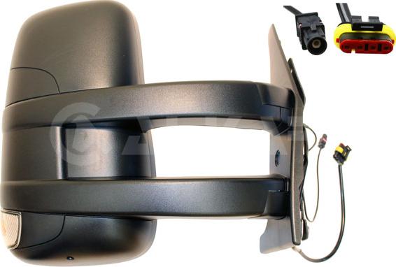 Alkar 9255249 - Oglinda exterioara aaoparts.ro