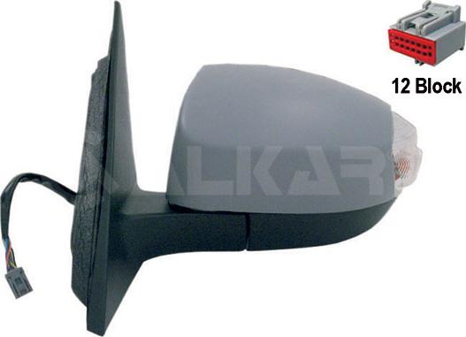 Alkar 9229375 - Oglinda exterioara aaoparts.ro