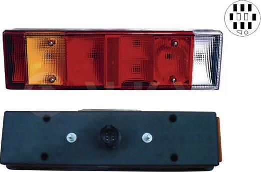 Alkar 9701248 - Lampa spate aaoparts.ro