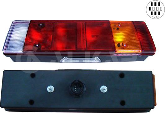 Alkar 9702248 - Lampa spate aaoparts.ro