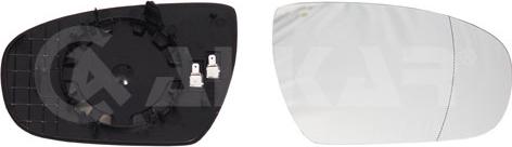 Alkar 6496623 - Sticla oglinda, oglinda retrovizoare exterioara aaoparts.ro