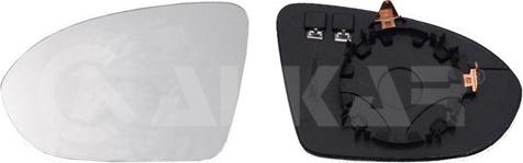 Alkar 6491459 - Sticla oglinda, oglinda retrovizoare exterioara aaoparts.ro