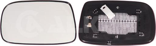 Alkar 6491262 - Sticla oglinda, oglinda retrovizoare exterioara aaoparts.ro