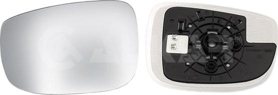 Alkar 6491738 - Sticla oglinda, oglinda retrovizoare exterioara aaoparts.ro