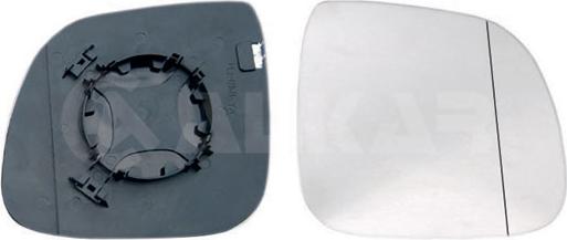 Alkar 6492948 - Sticla oglinda, oglinda retrovizoare exterioara aaoparts.ro