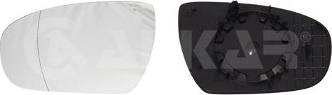 Alkar 6451623 - Sticla oglinda, oglinda retrovizoare exterioara aaoparts.ro