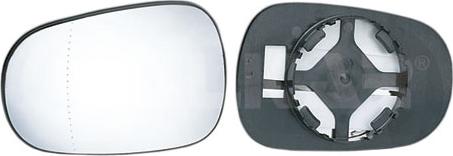 Alkar 6451164 - Sticla oglinda, oglinda retrovizoare exterioara aaoparts.ro