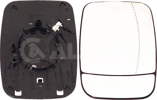 Alkar 6452645 - Sticla oglinda, oglinda retrovizoare exterioara aaoparts.ro