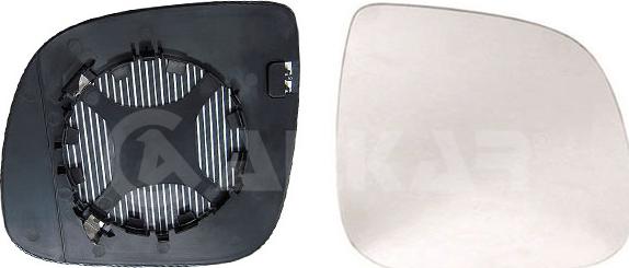 Alkar 6462948 - Sticla oglinda, oglinda retrovizoare exterioara aaoparts.ro