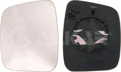 Alkar 6401351 - Sticla oglinda, oglinda retrovizoare exterioara aaoparts.ro