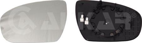 Alkar 6485623 - Sticla oglinda, oglinda retrovizoare exterioara aaoparts.ro