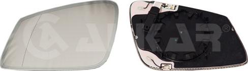 Alkar 6485845 - Sticla oglinda, oglinda retrovizoare exterioara aaoparts.ro