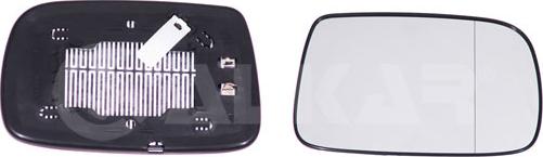 Alkar 6482262 - Sticla oglinda, oglinda retrovizoare exterioara aaoparts.ro