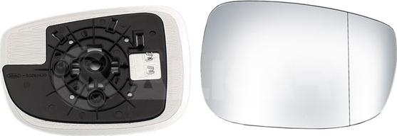 Alkar 6482738 - Sticla oglinda, oglinda retrovizoare exterioara aaoparts.ro