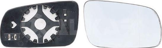 Alkar 6436127 - Sticla oglinda, oglinda retrovizoare exterioara aaoparts.ro