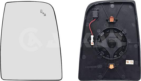 Alkar 6436734 - Sticla oglinda, oglinda retrovizoare exterioara aaoparts.ro