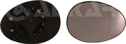 Alkar 6431937 - Sticla oglinda, oglinda retrovizoare exterioara aaoparts.ro