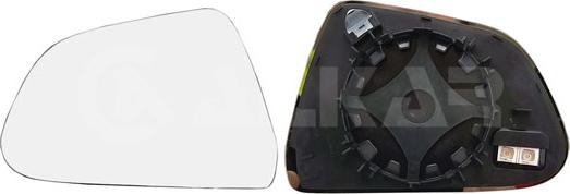 Alkar 6431084 - Sticla oglinda, oglinda retrovizoare exterioara aaoparts.ro