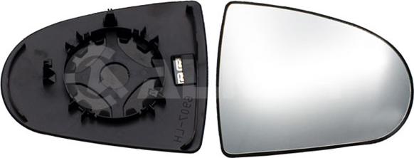 Alkar 6432686 - Sticla oglinda, oglinda retrovizoare exterioara aaoparts.ro