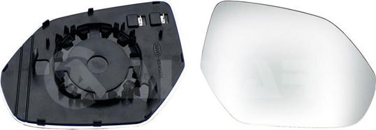 Alkar 6432825 - Sticla oglinda, oglinda retrovizoare exterioara aaoparts.ro