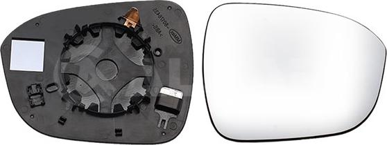 Alkar 6432764 - Sticla oglinda, oglinda retrovizoare exterioara aaoparts.ro