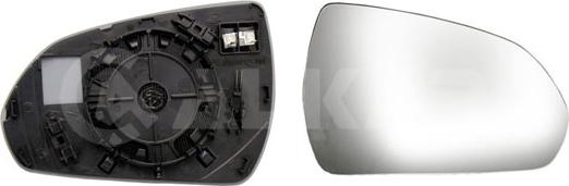 Alkar 6432724 - Sticla oglinda, oglinda retrovizoare exterioara aaoparts.ro