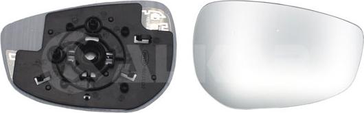 Alkar 6432727 - Sticla oglinda, oglinda retrovizoare exterioara aaoparts.ro