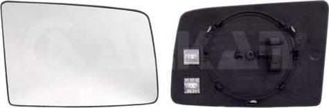 Alkar 6426435 - Sticla oglinda, oglinda retrovizoare exterioara aaoparts.ro