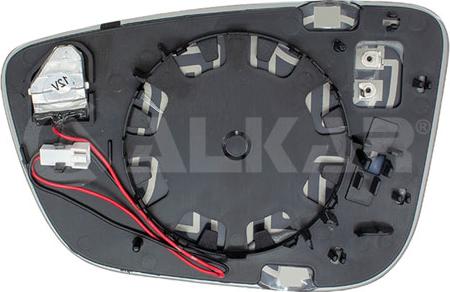 Alkar 6476491 - Sticla oglinda, oglinda retrovizoare exterioara aaoparts.ro
