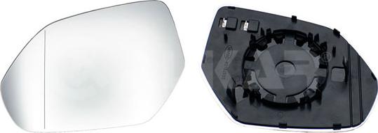 Alkar 6471825 - Sticla oglinda, oglinda retrovizoare exterioara aaoparts.ro