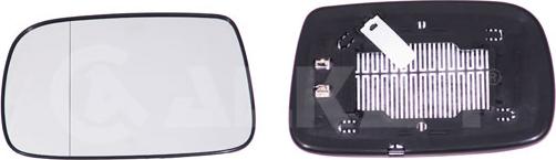Alkar 6471262 - Sticla oglinda, oglinda retrovizoare exterioara aaoparts.ro