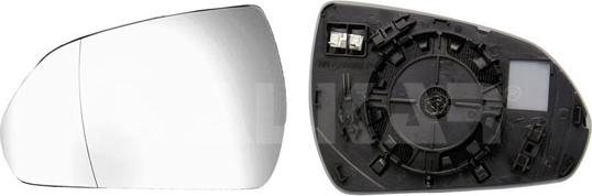 Alkar 6471724 - Sticla oglinda, oglinda retrovizoare exterioara aaoparts.ro