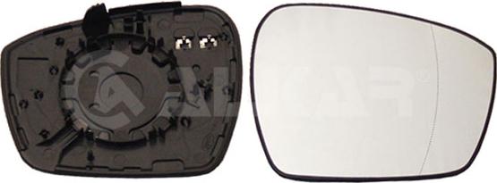 Alkar 6472675 - Sticla oglinda, oglinda retrovizoare exterioara aaoparts.ro