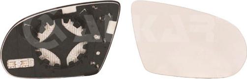 Alkar 6472789 - Sticla oglinda, oglinda retrovizoare exterioara aaoparts.ro