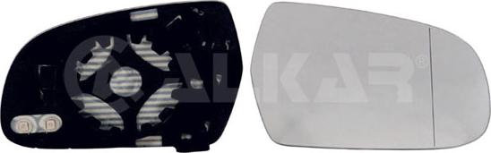 Alkar 6472785 - Sticla oglinda, oglinda retrovizoare exterioara aaoparts.ro