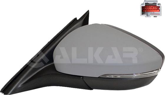 Alkar 6141471 - Oglinda exterioara aaoparts.ro