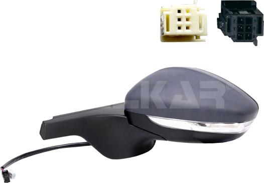Alkar 6143881 - Oglinda exterioara aaoparts.ro
