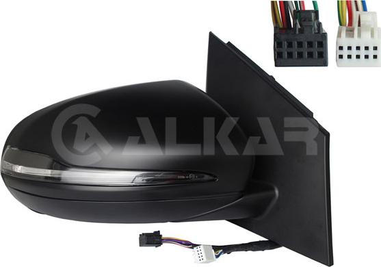 Alkar 6150214 - Oglinda exterioara aaoparts.ro