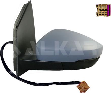 Alkar 6139123 - Oglinda exterioara aaoparts.ro