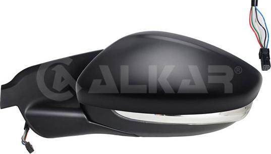 Alkar 6125066 - Oglinda exterioara aaoparts.ro