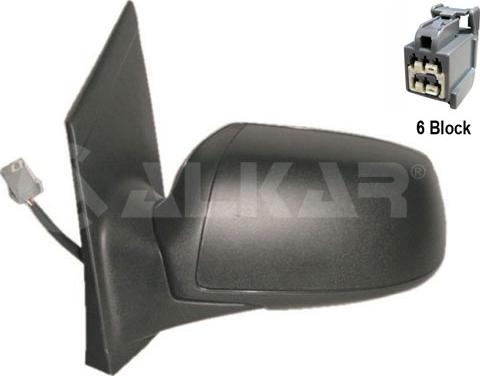 Alkar 6121400 - Oglinda exterioara aaoparts.ro