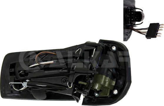 Alkar 6326536 - Oglinda exterioara aaoparts.ro