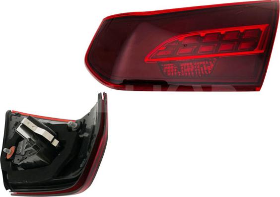 Alkar 2004702 - Lumina de ceata spate aaoparts.ro