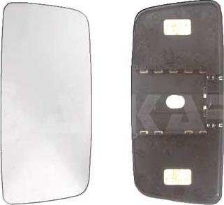 Alkar 7401286 - Sticla oglinda, oglinda retrovizoare exterioara aaoparts.ro